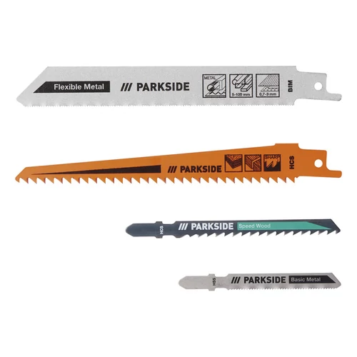 PARKSIDE  PSSSA 20LI B2 akkus szúró- és kardfűrész 20V – 2 az 1-ben, akku és töltő nélkül