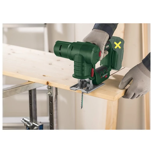 PARKSIDE  PSSSA 20LI B2 akkus szúró- és kardfűrész 20V – 2 az 1-ben, akku és töltő nélkül