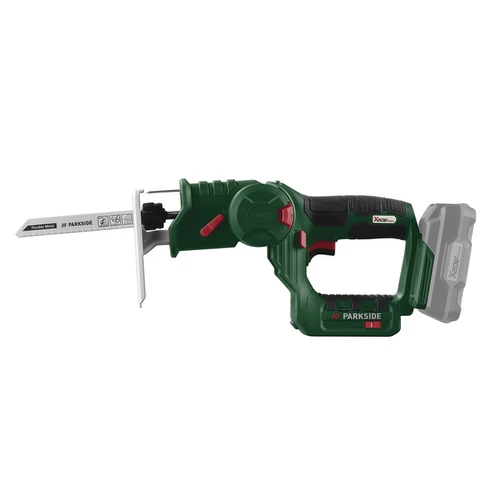 PARKSIDE  PSSSA 20LI B2 akkus szúró- és kardfűrész 20V – 2 az 1-ben, akku és töltő nélkül