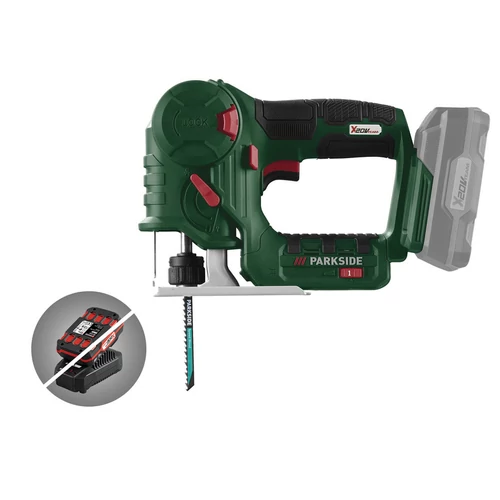 PARKSIDE  PSSSA 20LI B2 akkus szúró- és kardfűrész 20V – 2 az 1-ben, akku és töltő nélkül