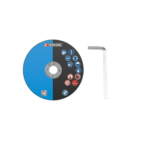 ParkSide PWSA 12 C3 akkus sarokcsiszoló, kézi flex kofferben, 12V-os,akku és töltő nélkül 