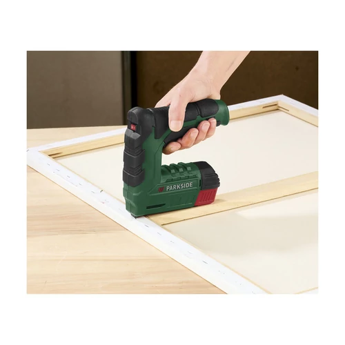 ParkSide PAT 4 D6 akkus tűzőgép 4V kapcsokkal és szöggel 