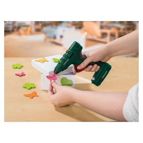 ParkSide akkus ragasztópisztoly 4 V, ragasztórudakkal PHPA 4 C4 