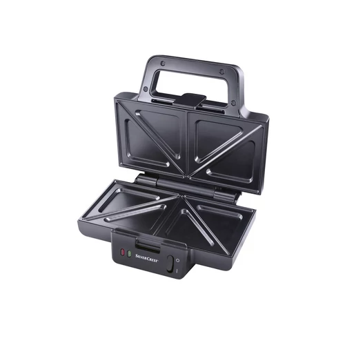 SilverCrest szendvicssütő XXl, 900W SSWM 900 A1