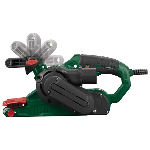 ParkSide PBSD 900 A1 vezetékes szalagcsiszoló,szívó funkcióval 900W 