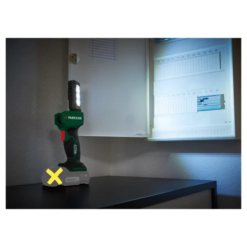 ParkSide PLHLA 20Li C1 akkus LED kézilámpa,munkalámpa akku és töltő nélkül 