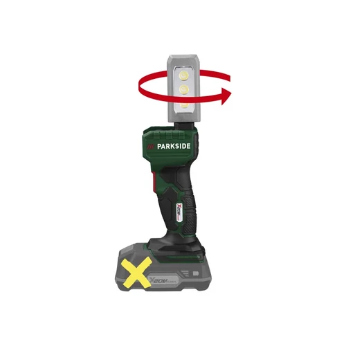 ParkSide akkus LED kézilámpa akku és töltő nélkül PLHLA 20Li C1