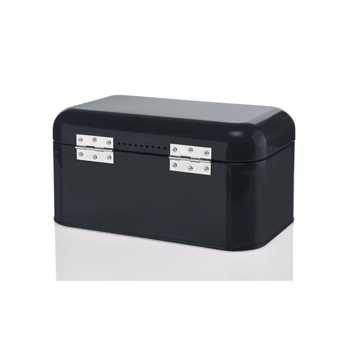 LivarnoHome kenyértartó retro fém fekete