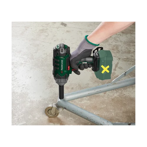 ParkSide PASSK 20 Li C4 akkus autós ütvecsavarozó 20V, akku és töltő nélkül 