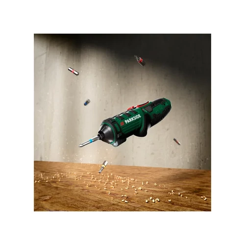 ParkSide PSSA 4 B2  akkus csavarbehajtó forgatható markolattal 4V-10 Nm Led világítás