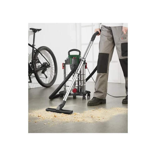 ParkSide PWD 25 C4 INOX száraz-nedves porzsák nélküli porszívó, 25 literes, 1400W
