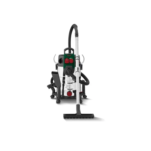 ParkSide Száraz-nedves porszívó hálózati aljzattal,  PWD 30 C1 GR INOX 30 literes, 1500 W