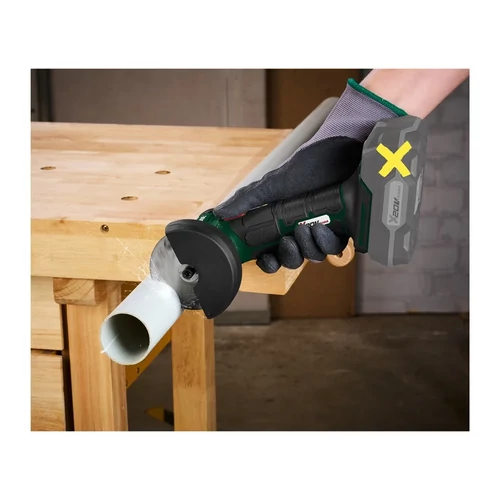 ParkSide PWSAM 20 LI C2 akkus sarokcsiszoló 20V 76mm akku és töltő nélkül