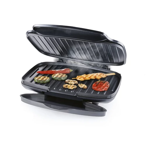 SILVERCREST kontakt grill 1000W – elektromos grillsütő fekete, SKG 1000 C1