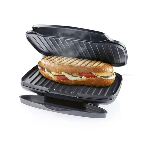 SILVERCREST kontakt grill 1000W – elektromos grillsütő fekete, SKG 1000 C1