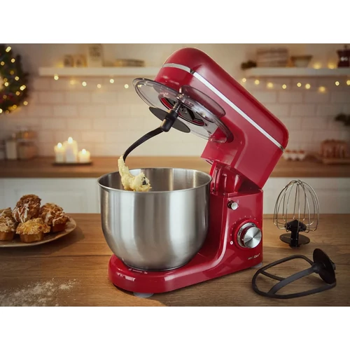SilverCrest konyhai robotgép 600W 5L SKM 600 D3 piros