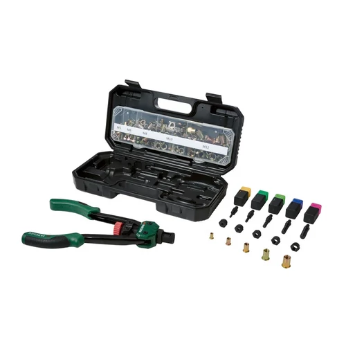 PARKSIDE SZE 150 szegecsanya húzó készlet – szegecsanya fogó tartozékokkal