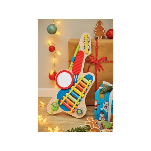 PlayTive 6 az 1-ben fa gitár 2 részes