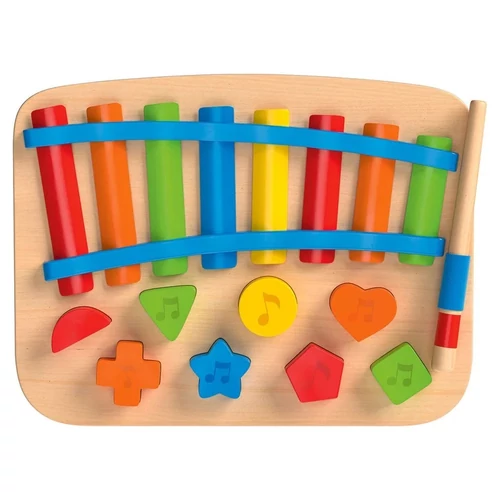 PlayTive fa xilofon pianó 10 részes ütővel együtt