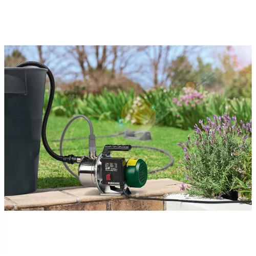 ParkSide PEGP 1100 A1 kerti szivattyú 4 m tömlővel, szűrőkosárral és visszafolyásgátlóval, 1100W