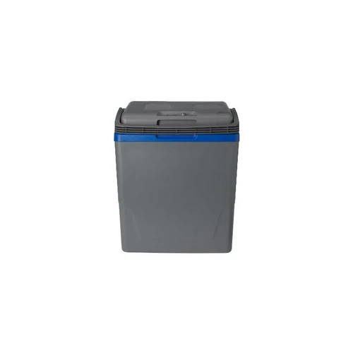 Crivit CoolBox ECO CEK 29 B5 hálózati-autós elektromos hűtőtáska fűtés funkcióval, 29L , szürke / sötétkék