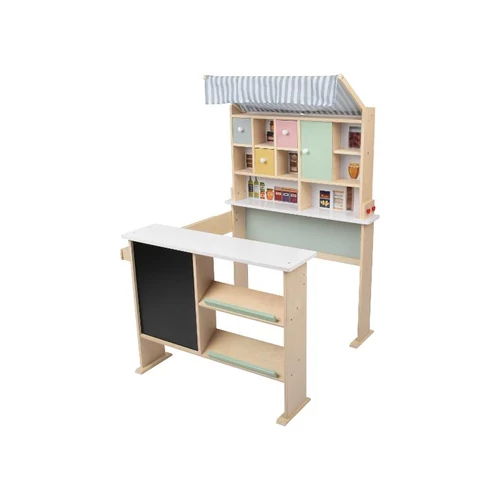 PlayTive játék fa kisbolt 83 x 110 x 75 cm