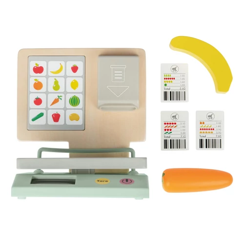 Playtive Fából készült mérleg gyerekkonyhába/boltba 