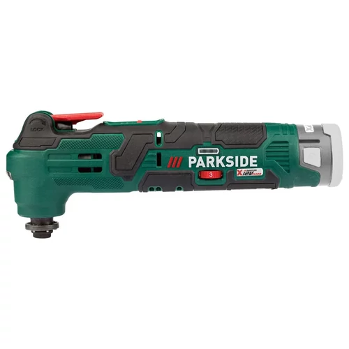 ParkSide akkus multifunkciós szerszám 12 V akku és töltő nélkül PAMFW 12 D4