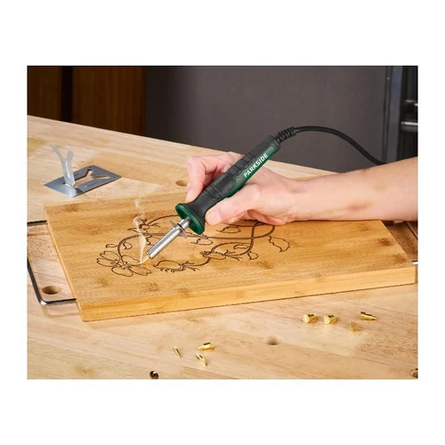 ParkSide pirogravírozó, pirográf készlet 16 kiegészítővel, 30W PBMK 30 B2