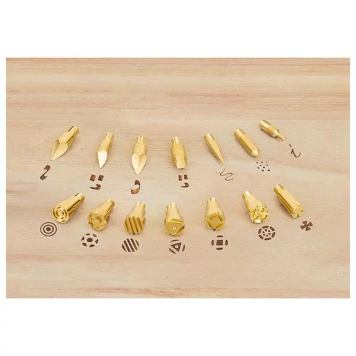 ParkSide PBMK 30 B2  pirogravírozó, pirográf készlet 16 kiegészítővel, 30W