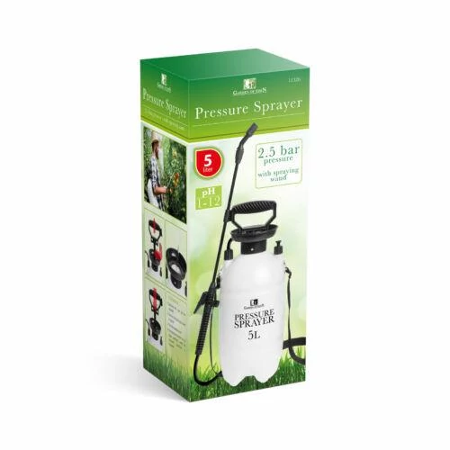 Kézi permetező - 5 L hordozható pumpás 2,5 bar