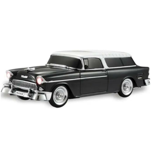 WSTER 1955-ös Chevrolet Nomad formájú Bluetooth hangszóró, USB port, TF kártyahely, fekete