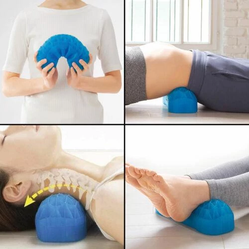 Bewello Szilikon gél nyakpárna cipzáros huzattal