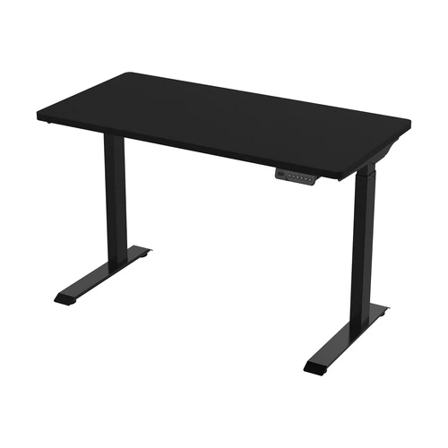 Elektromosan, elektronikusan állítható magasságú íróasztal fekete (ET119-BLACK)