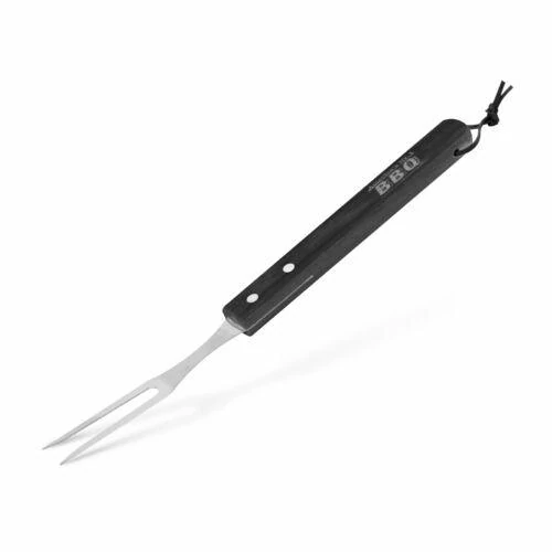 Grillező eszköz szett - 3 db-os - fa nyéllel