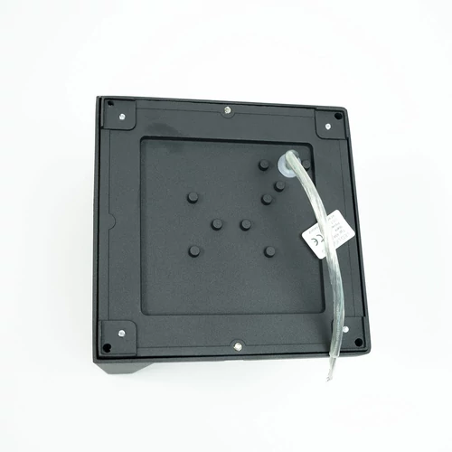 Kültéri fali LED lámpa 12W fekete IP65 vízálló 3000K meleg fényű (608-1-BLACK-3000K)
