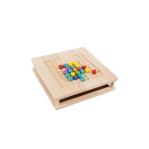 Fa puzzle 2 az 1-ben, gyöngyök és farm készségfejlesztő kirakójáték, kreatív fejlesztőjáték