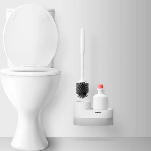WC kefe szett + tároló Bewello
