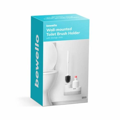 WC kefe szett + tároló Bewello