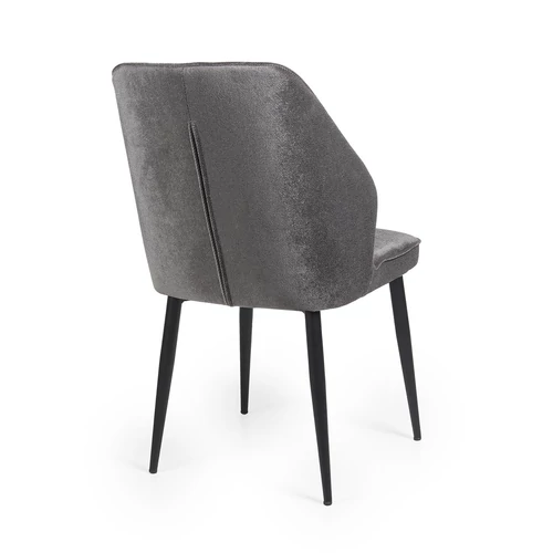 Design étkezőszék GEMINI szürke 2db