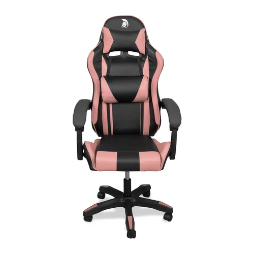 Warrior gamer szék, forgószék fekete-rózsaszín (GAMER-BASIC-1-BLACK-PINK)