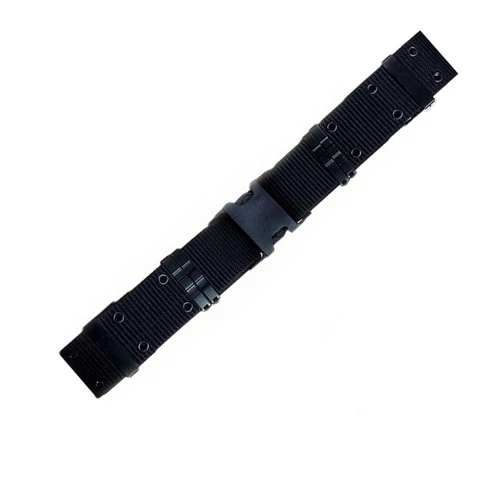 Military öv, heveder öv fekete színben (BL036-BLACK)