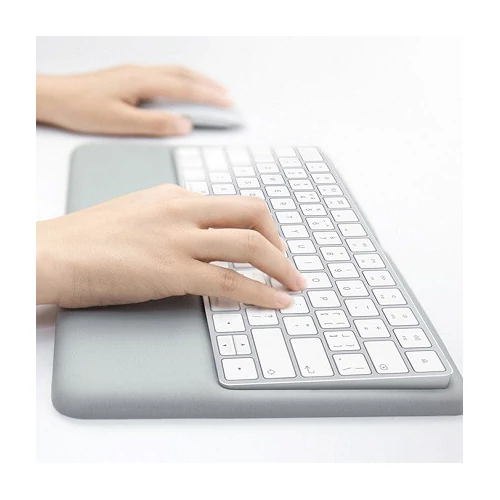 Billentyűzet alátét, ergonomikus csuklótámasz Apple billentyűzethez szürke