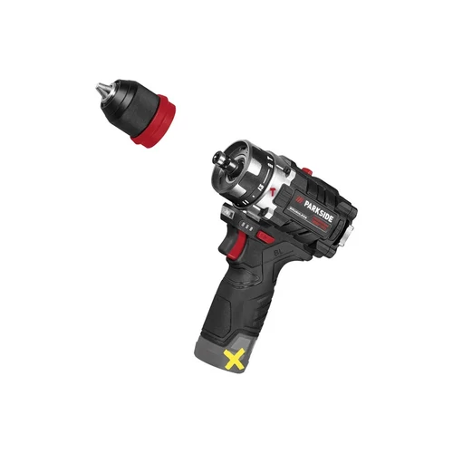 PARKSIDE PERFORMANCE akkus ütvefúró-csavarozó 12V – akku és töltő nélkül, PSBSAP 12 A1