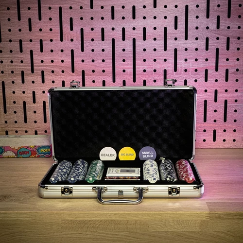 Pókerzseton készlet, póker készlet 300db-os (poker-300)