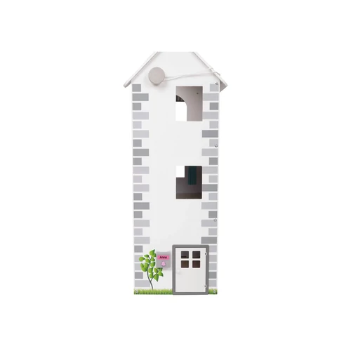 Playtive Játékos Fa babaház, 39 db
