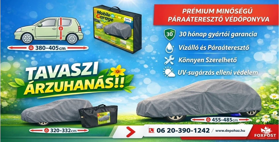 Autóponyva minden típusra